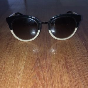 Tory Burch two tone sunglasses